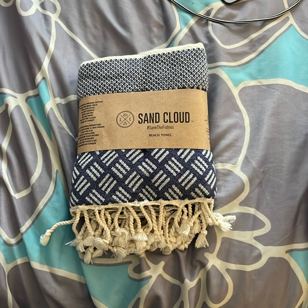 Sand cloud beach towel!
